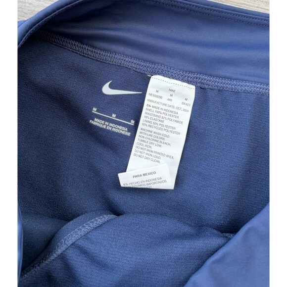 Nike Navy Swim Shorts Size M NWT Pocket - Picture 2 of 5
